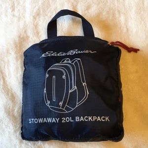Eddie Bauer stowaway 20L Backpack. Unisex.